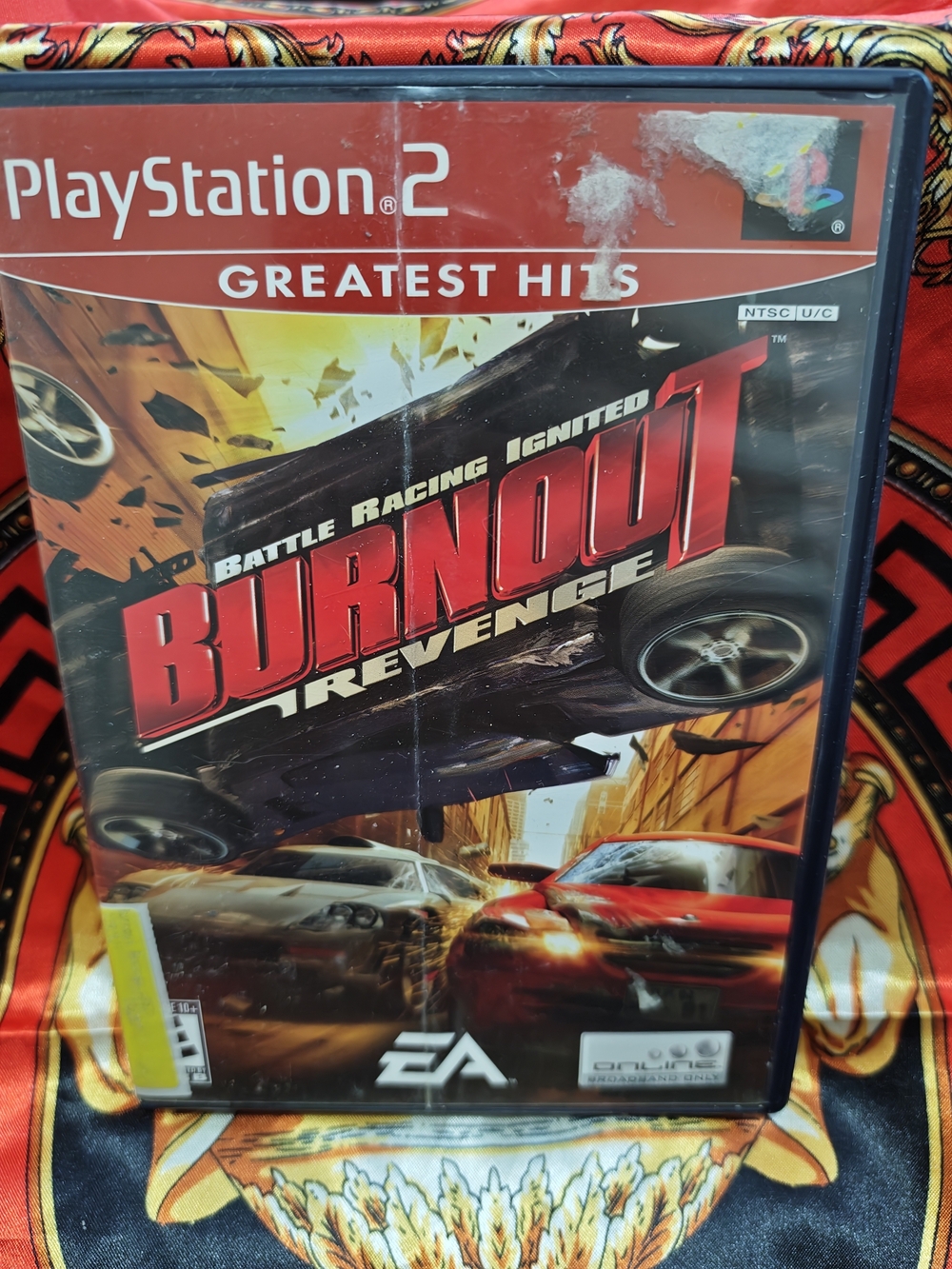 Sony PlayStation 2 Burnout Revenge - Red Cover Art